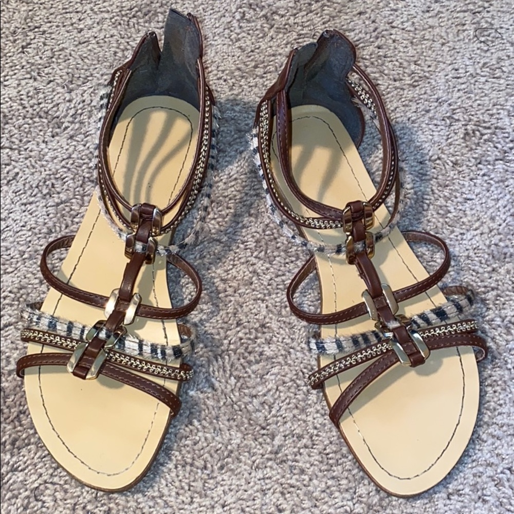 Cheetah Print Brown Sandals 🟤🤎